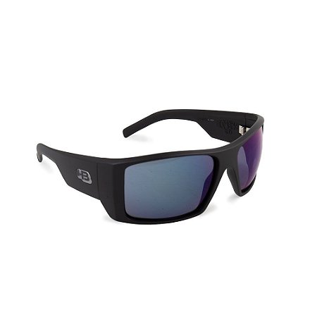 Óculos HB Rocker 2.0 Matte Black/Blue Chrome - Surf Trip