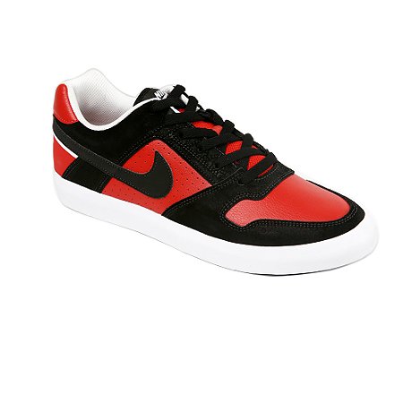 Tênis Nike SB Delta Force Vulc Black/Red - Surf Trip