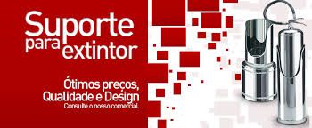 Suporte para Extintor em Aço Inox AP/Co2 Modelo Torre GILINOX