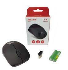 MOUSE S/FIO 1000 DPI M-W17BK PRETO - C3PLUS