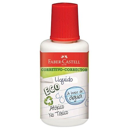 Corretivo Líquido 18 ml Eco Faber Castell