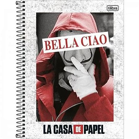 Caderno Universitário La Casa DE Papel 10x1 Tilibra