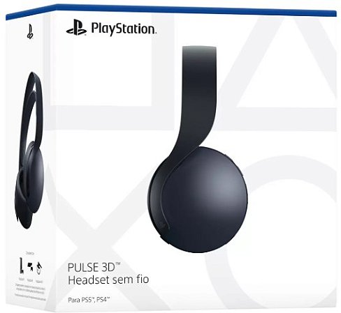 Controle Ps5 Dual Sense - PlayStation5 + Headset Sem Fio Sony