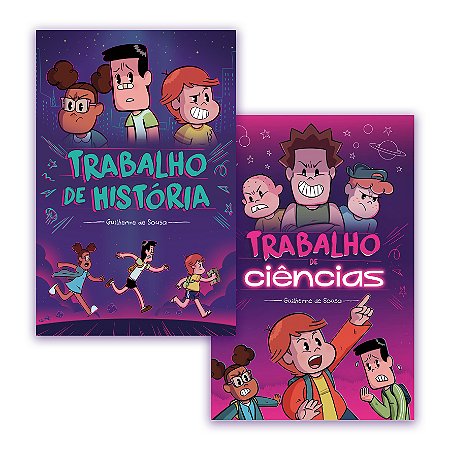 Combo Trabalho de Ciências + Trabalho de História