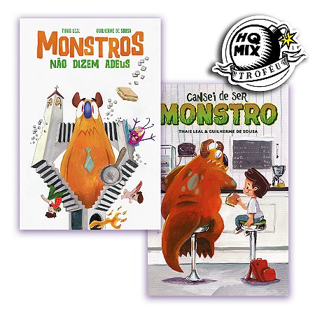 Combo Monstros Não Dizem Adeus + Cansei de Ser Monstro