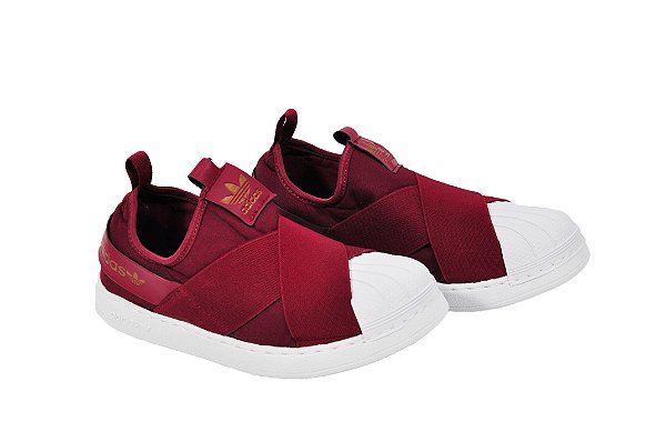 slip on adidas bordo