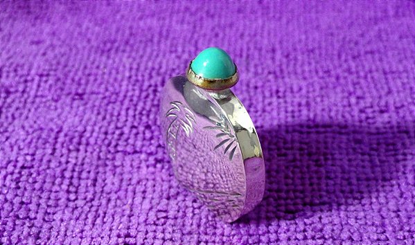 Porta perfume. Prata de lei 925 da Rag mexicana.Raridade.