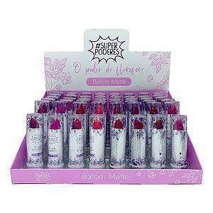 Batom Matte O Poder De Florescer Com 8 Cores Vibrantes E Radiante