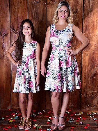 Vestido Mãe e Filha - Beleza Dupla
