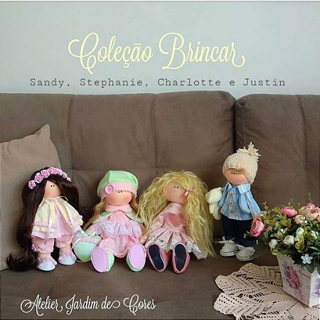 Combo Apostilas digitais Coleção Brincar (4 bonecas)