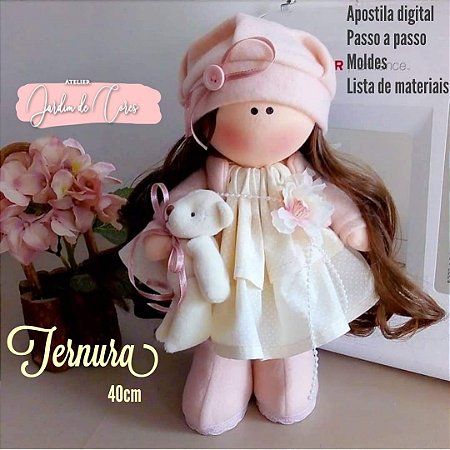 Apostila digital Boneca Ternura 40cm