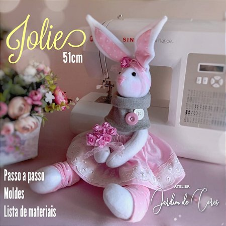 Apostila digital Coelha Jolie 51 cm