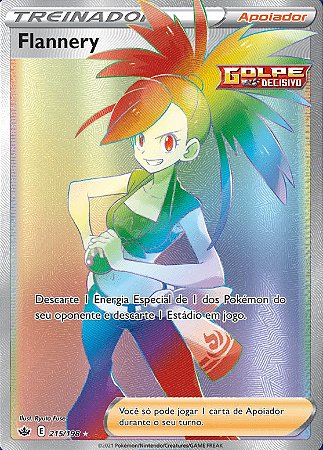 Flannery (215/198) - Carta Avulsa Pokemon