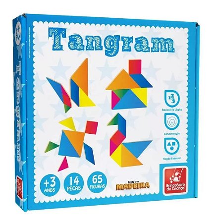 Jogo Tangram em MDF