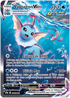 Vaporeon-VMAX (SWSH182) - Carta Avulsa Pokemon