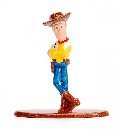 Woody (4 Cm) - Miniatura Colecionável - Nano MetalFigs - Disney