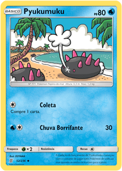 Pyukumuku (52/236) - Carta Avulsa Pokemon