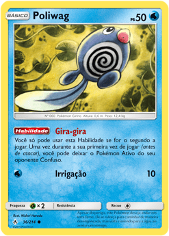 Poliwag (36/214) - Carta Avulsa Pokemon