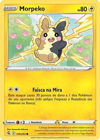Morpeko (109/264) - Carta Avulsa Pokemon