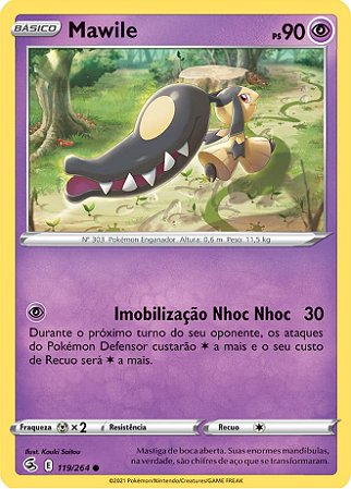 Mawile (119/264) - Carta Avulsa Pokemon
