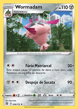 Wormadam (98/172) - Carta Avulsa Pokemon