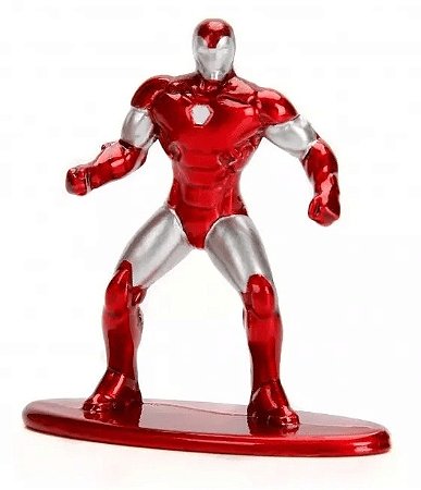 Iron Man (4 Cm)  Figura Colecionável - Nano MetalFigs - Marvel