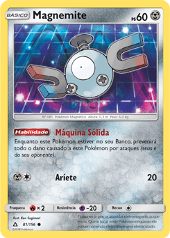 Magnemite (81/156) - Carta Avulsa Pokemon