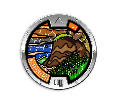Dromp (Holográfica) - Medalha Yokai Watch Série 2