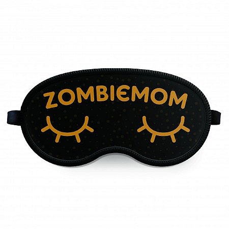 Mascara de Dormir em neoprene - Zombiemom / Mãe Zumbi