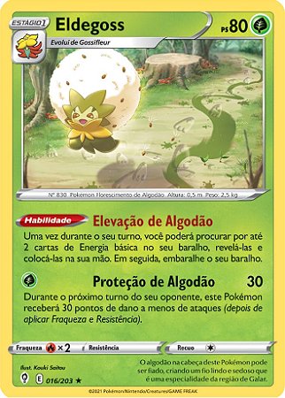 Eldegoss (16/203) FOIL - Carta Avulsa Pokemon