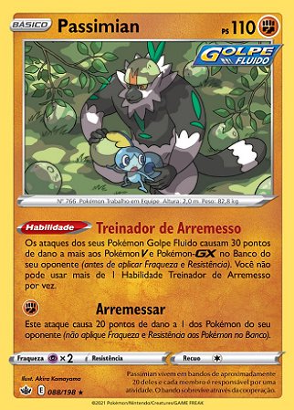 Passimian (88/198) REV FOIL - Carta Avulsa Pokemon