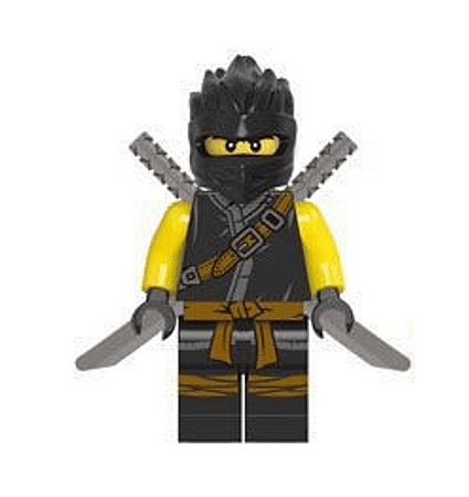 Cole Brookstone / Ninja Preto (S11) - Minifigura de Montar Ninjago