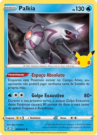 Palkia (004/25) FOIL - Carta Avulsa Pokemon