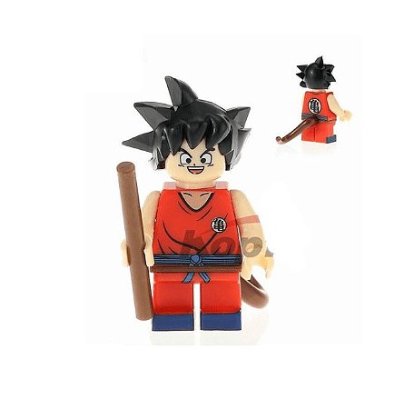 Goku (Criança) - Minifigura de Montar Dragon Ball CN