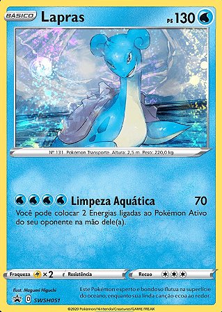 Lapras (SWSH051) FOIL - Carta Avulsa Pokemon