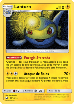 Lanturn (50/168) - Carta Avulsa Pokemon