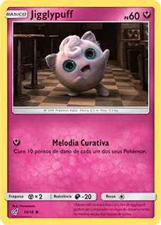 Jigglypuff (14/18) FOIL - Carta Avulsa Pokemon