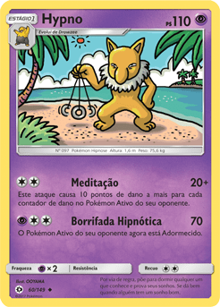 Hypno (60/149) - Carta Avulsa Pokemon