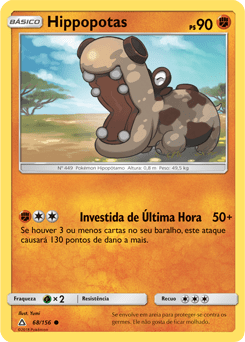 Hippopotas (68/156) - Carta Avulsa Pokemon