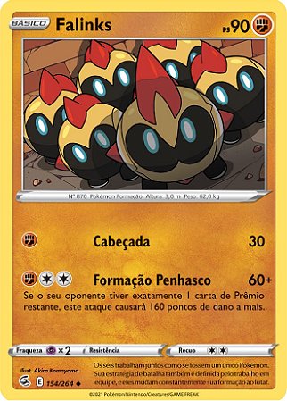 Falinks (154/264) - Carta Avulsa Pokemon