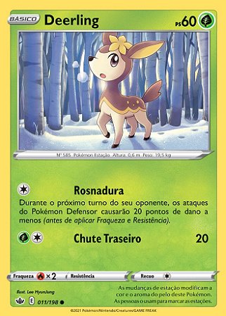 Deerling (11/198) - Carta Avulsa Pokemon