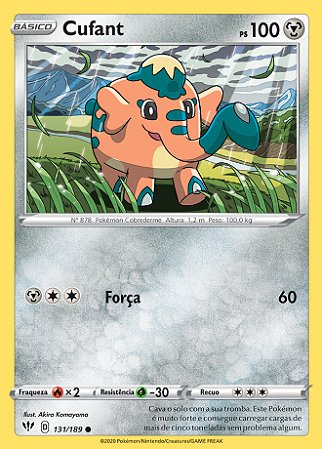 Cufant (131/189) - Carta Avulsa Pokemon