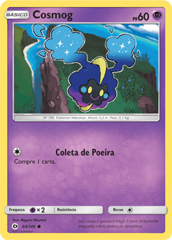 Cosmog (64/149) - Carta Avulsa Pokemon