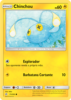 Chinchou (71/236) - Carta Avulsa Pokemon
