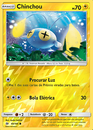 Chinchou (49/149) REV FOIL - Carta Avulsa Pokemon
