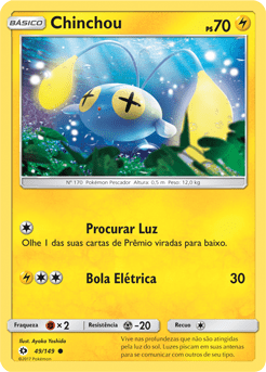 Chinchou (49/149) - Carta Avulsa Pokemon