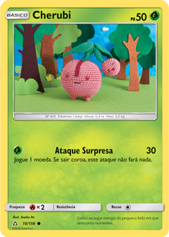 Cherubi (10/156) - Carta Avulsa Pokemon