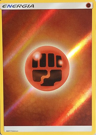 Energia de Luta (2017) FOIL - Carta Avulsa Pokemon