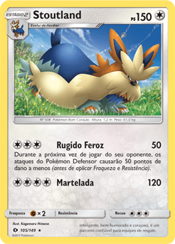 Stoutland (105/149) - Carta Avulsa Pokemon
