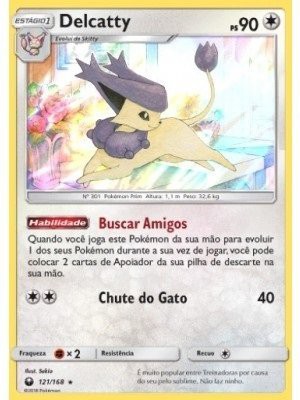 Delcatty (121/168) FOIL - Carta Avulsa Pokemon